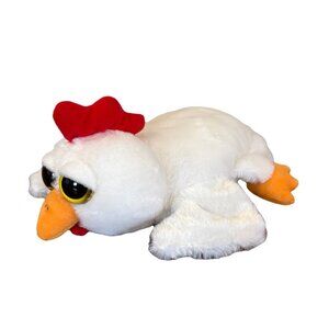 Caltoy 11" Rooster Chicken Hand Puppet Plush Stuffed Animal Big Eyes Farm Animal
